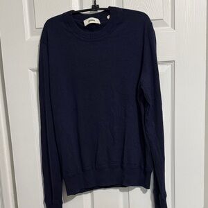 Buck Mason Navy Crewneck Sweater